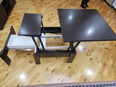 Табуретки: Журнальный стол, Трансформер, MDF, Прямоугольный стол at lalafo.az — 6 Табуретки: Журнальный стол, Трансформер, MDF, Прямоугольный стол — 6