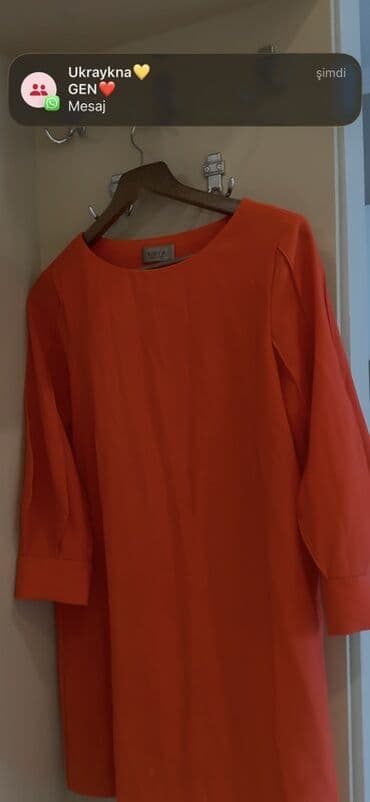 Brend: Ekol Məhsul: Qadın paltarı - Rəng: Canlı narıncı - Model lalafo.az -da Brend: Ekol Məhsul: Qadın paltarı - Rəng: Canlı narıncı - Model