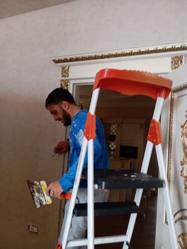 Потолочные работы: Aboy ustası cəld ve gözel iş görülür 2 nefer ustayiq spoklyovka malyar at lalafo.az — 1 Потолочные работы: Aboy ustası cəld ve gözel iş görülür 2 nefer ustayiq spoklyovka malyar — 1