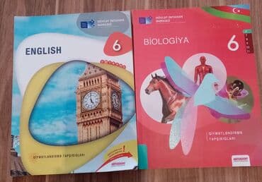 6 cı sinif biologiya, ingiliz dili DİM testi. 2 manat yazısızdır lalafo.az -da 6 cı sinif biologiya, ingiliz dili DİM testi. 2 manat yazısızdır
