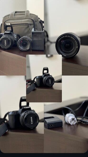 Canon DSLR fotoaparat dəsti Komplekt: - Canon EOS korpus - Canon EF-S lalafo.az -da Canon DSLR fotoaparat dəsti Komplekt: - Canon EOS korpus - Canon EF-S