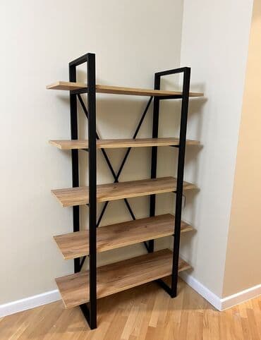 Полки на заказ: Книжная полка, Прямая, Металл, Россия, Есть кредит, Бесплатная доставка, Бесплатная установка at lalafo.az — 1 Полки на заказ: Книжная полка, Прямая, Металл, Россия, Есть кредит, Бесплатная доставка, Бесплатная установка — 1