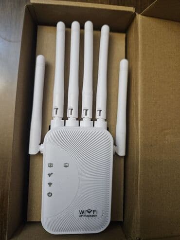 Wi‑Fi Siqnal Gücləndirici / AP Repeater (Model: U035) - 6 ədəd xarici lalafo.az -da Wi‑Fi Siqnal Gücləndirici / AP Repeater (Model: U035) - 6 ədəd xarici