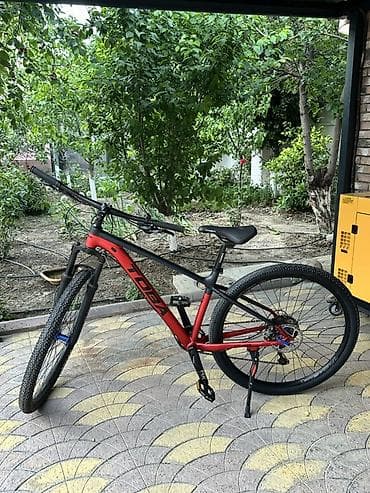 Toba dağ velosipedi - Karkas: yüngül alüminium, mat qara/qırmızı rəng lalafo.az -da Toba dağ velosipedi - Karkas: yüngül alüminium, mat qara/qırmızı rəng
