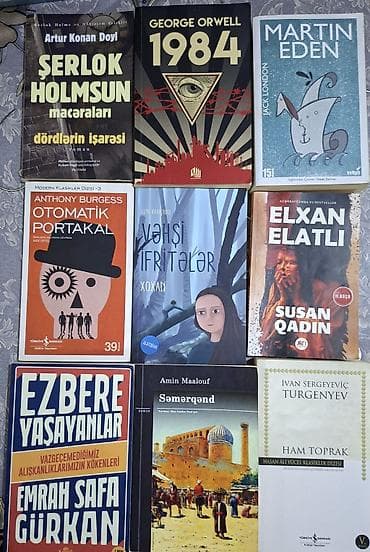 İkinci əl bədii kitablar Yaxşı vəziyyətdə ikinci əl kitablar lalafo.az -da İkinci əl bədii kitablar Yaxşı vəziyyətdə ikinci əl kitablar