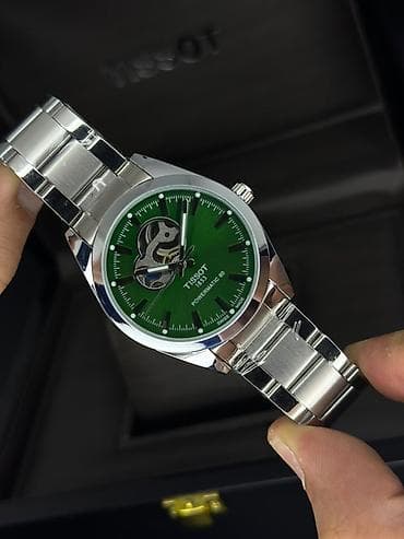 Новый, Наручные часы, Tissot, цвет - Зеленый at lalafo.az Новый, Наручные часы, Tissot, цвет - Зеленый