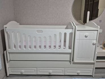 Oğlan və qız üçün, Dördbucaq, Beşik, Dəstsiz, Matrassız, Yellənmə mexanizmsiz lalafo.az -da Oğlan və qız üçün, Dördbucaq, Beşik, Dəstsiz, Matrassız, Yellənmə mexanizmsiz