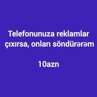 Telefonda reklam deaktiv edilməsi lalafo.az -da Telefonda reklam deaktiv edilməsi