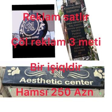 Satılır: Aesthetic center üçün xarici reklam konstruksiyaları lalafo.az -da Satılır: Aesthetic center üçün xarici reklam konstruksiyaları