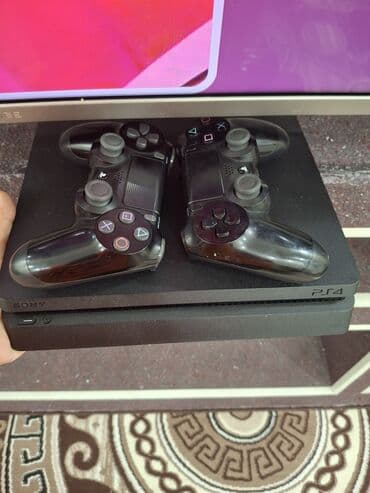 Ps4 slim 500 gb yaddaş 2 pult 1 disk GTA5 İdeal vəziyyətdədir Qiymət lalafo.az -da Ps4 slim 500 gb yaddaş 2 pult 1 disk GTA5 İdeal vəziyyətdədir Qiymət