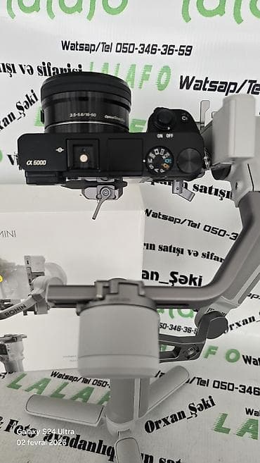 DJI RS 4 Mini Combo üzərində Sony A6000/ Sony 16-50 ilə dəst şəkildə lalafo.az -da — 5 DJI RS 4 Mini Combo üzərində Sony A6000/ Sony 16-50 ilə dəst şəkildə — 5