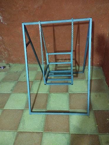 Metaldan hazırlanmış uşaq yelləncəyi - Karkas: kvadrat formalı profil lalafo.az -da Metaldan hazırlanmış uşaq yelləncəyi - Karkas: kvadrat formalı profil
