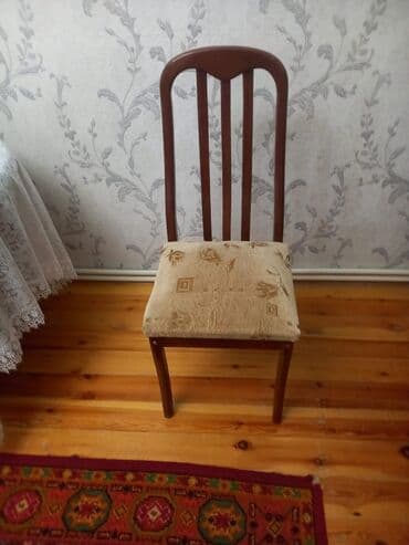 Mətbəx üçün, Qatlanmayan, rəng - Bej Stul lalafo.az -da Mətbəx üçün, Qatlanmayan, rəng - Bej Stul