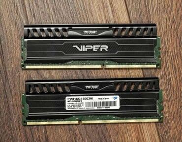 🔥 Operativ yaddaş Patriot Viper 8GB 1866MHz DDR3 RAM ⚡ Patriot Viper lalafo.az -da 🔥 Operativ yaddaş Patriot Viper 8GB 1866MHz DDR3 RAM ⚡ Patriot Viper