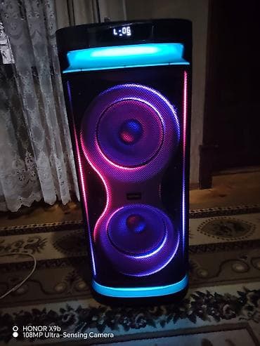 Parti tipli güclü səs sistemi – LED işıqlı, çoxfunksiyalı hoffman lalafo.az -da Parti tipli güclü səs sistemi – LED işıqlı, çoxfunksiyalı hoffman