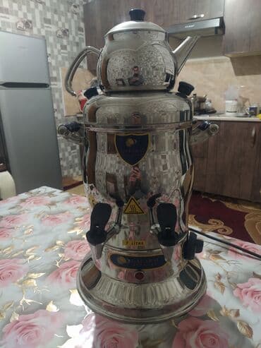 Маслобойки: Электрический Самовар, 7 л at lalafo.az — 4 Маслобойки: Электрический Самовар, 7 л — 4