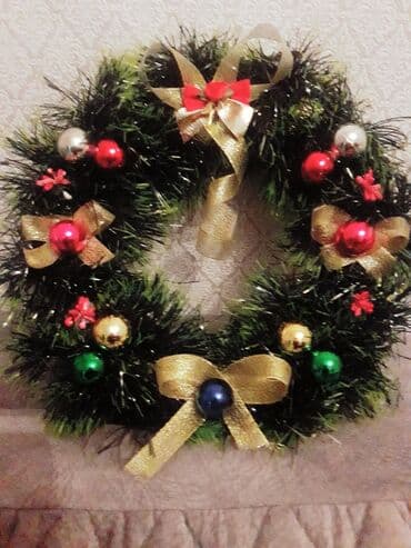 Qapı bəzəyi (yeni il) lalafo.az -da Qapı bəzəyi (yeni il)