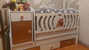 Oğlan və qız üçün, Dördbucaq, Beşik, Dəstsiz, Matrassız, Yellənmə mexanizmsiz lalafo.az -da Oğlan və qız üçün, Dördbucaq, Beşik, Dəstsiz, Matrassız, Yellənmə mexanizmsiz