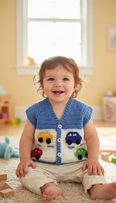 Məhsul: Əl işi uşaq toxunma dəsti - Naxış: Rəngarəng kiçik avtomobil lalafo.az -da Məhsul: Əl işi uşaq toxunma dəsti - Naxış: Rəngarəng kiçik avtomobil