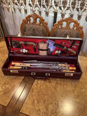 Mangal və ov temalı premium dəst – dəri tipli qutuda Tərkib: - Bərk lalafo.az -da Mangal və ov temalı premium dəst – dəri tipli qutuda Tərkib: - Bərk