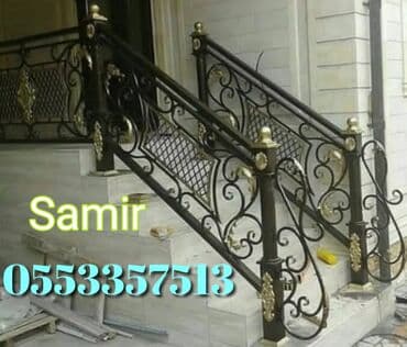 Məhəccər bəzəkləri: Balkon məhəccəri, Dəmir lalafo.az -da — 9 Məhəccər bəzəkləri: Balkon məhəccəri, Dəmir — 9