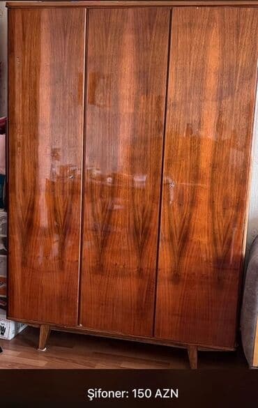 İşlənmiş, Açılan, 3 qapılı Düz dolab, Şifonyer lalafo.az -da İşlənmiş, Açılan, 3 qapılı Düz dolab, Şifonyer
