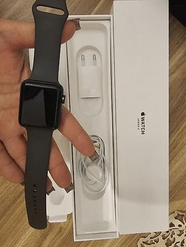Yeni, Smart saat, Apple, Sensor ekran, rəng - Qara lalafo.az -da Yeni, Smart saat, Apple, Sensor ekran, rəng - Qara