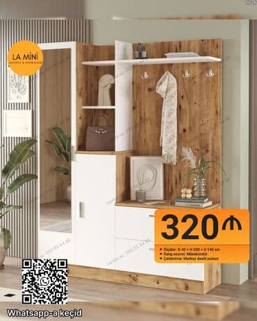 Açılan, 2 qapılı Düz dolab, Dəhliz dolabı lalafo.az -da Açılan, 2 qapılı Düz dolab, Dəhliz dolabı