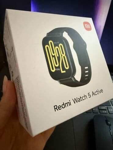 Yeni, Smart saat, Redmi, Sensor ekran, rəng - Qara lalafo.az -da Yeni, Smart saat, Redmi, Sensor ekran, rəng - Qara