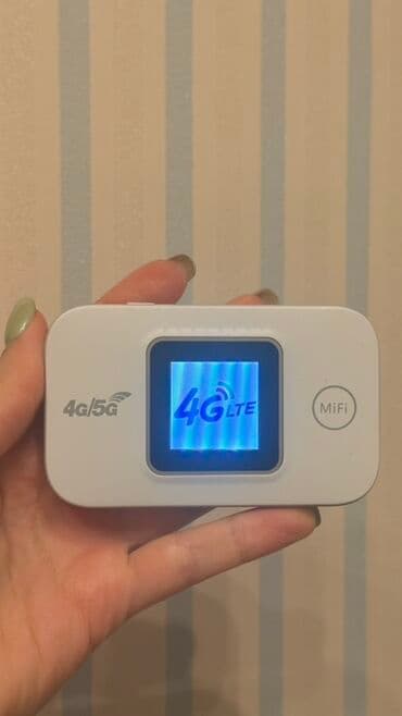 Daşınan Wi‑Fi (MiFi) modem/router Xüsusiyyətlər: - 4G LTE dəstəyi lalafo.az -da Daşınan Wi‑Fi (MiFi) modem/router Xüsusiyyətlər: - 4G LTE dəstəyi