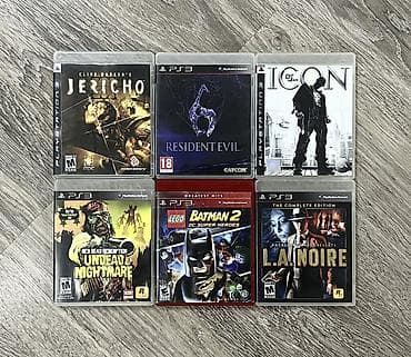 PS3 diskləri hamısı bir yerdə 60 manatdır . tək-tək Jericho - 15 lalafo.az -da PS3 diskləri hamısı bir yerdə 60 manatdır . tək-tək Jericho - 15