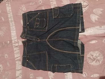 Denim şort - Material: klassik qalın cins parça - Rəng: tünd göy lalafo.az -da Denim şort - Material: klassik qalın cins parça - Rəng: tünd göy