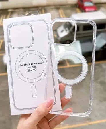 IPhone 16 Pro Max üçün nəzərdə tutulmuş şəffaf telefon keysi. Bu keys lalafo.az -da IPhone 16 Pro Max üçün nəzərdə tutulmuş şəffaf telefon keysi. Bu keys