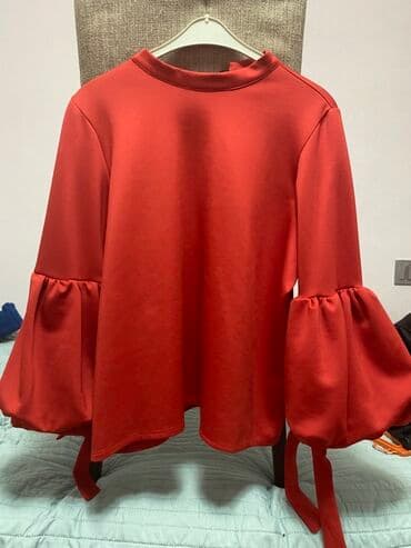 Bluz qirmizi XL razmerdi lalafo.az -da Bluz qirmizi XL razmerdi