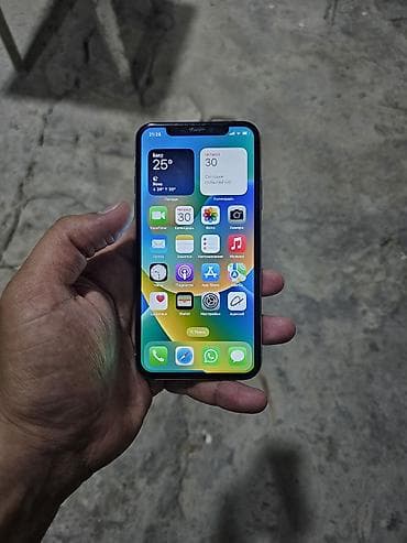 IPhone X, 256 GB, Matte Silver, Face ID lalafo.az -da IPhone X, 256 GB, Matte Silver, Face ID
