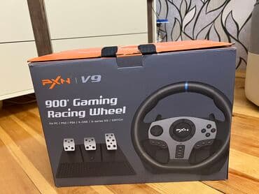 PXN V9 900° Gaming Racing Wheel – sükan, pedallar və sürət qutusu ilə lalafo.az -da PXN V9 900° Gaming Racing Wheel – sükan, pedallar və sürət qutusu ilə