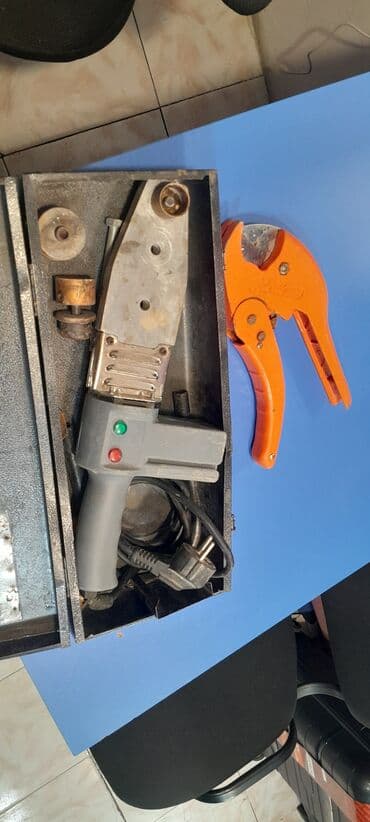 Şpatellər: PP-R borular üçün lehimləmə dəsti - Elektrikli polipropilen boru lalafo.az -da — 1 Şpatellər: PP-R borular üçün lehimləmə dəsti - Elektrikli polipropilen boru — 1