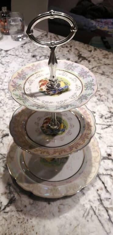 Tort və şiriniyyat qabı, rəng - Ağ, Farfor, Çexiya lalafo.az -da Tort və şiriniyyat qabı, rəng - Ağ, Farfor, Çexiya