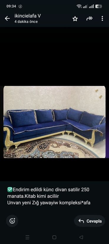 Künc divan lalafo.az -da Künc divan