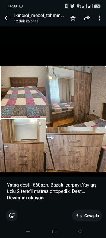 Yataq desti. 660azn. Bazalı çarpayı.Yay qış üzlü 2 tərəfli matras lalafo.az -da Yataq desti. 660azn. Bazalı çarpayı.Yay qış üzlü 2 tərəfli matras