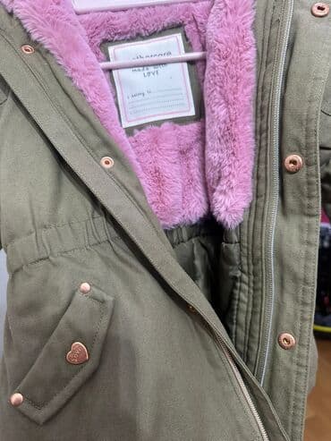 Uşaq geyim dəsti - Qız uşaqları üçün qışlıq parkа tipli gödəkcə lalafo.az -da Uşaq geyim dəsti - Qız uşaqları üçün qışlıq parkа tipli gödəkcə