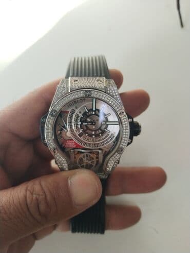 Qol saatı, Hublot, rəng - Qara lalafo.az -da Qol saatı, Hublot, rəng - Qara