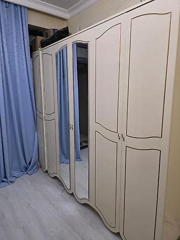 6 qapı, Güzgülü, Bej, Taxta, Açılan, Düz dolab lalafo.az -da 6 qapı, Güzgülü, Bej, Taxta, Açılan, Düz dolab