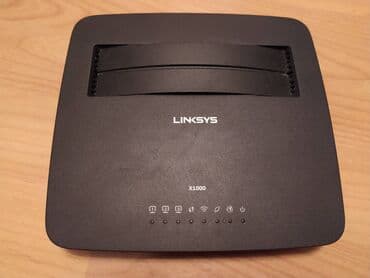 ADSL modem router Linksys X1000-M2 Wi-Fi Router ADSL2+ Modem N300 lalafo.az -da ADSL modem router Linksys X1000-M2 Wi-Fi Router ADSL2+ Modem N300
