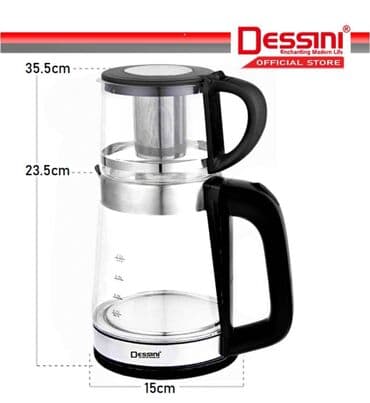 Термопоты: Электрочайник Dessini, 2.6 - 3 л, Новый, Самовывоз, Бесплатная доставка, Платная доставка at lalafo.az — 3 Термопоты: Электрочайник Dessini, 2.6 - 3 л, Новый, Самовывоз, Бесплатная доставка, Платная доставка — 3