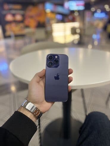 IPhone 14 Pro, 256 GB, Deep Purple, Face ID, Simsiz şarj lalafo.az -da IPhone 14 Pro, 256 GB, Deep Purple, Face ID, Simsiz şarj