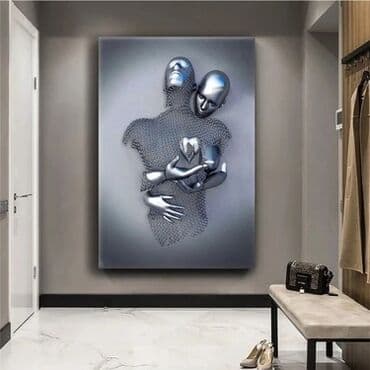 Müasir divar təsviri – 3D effektli abstrakt kompozisiya - Mövzu lalafo.az -da Müasir divar təsviri – 3D effektli abstrakt kompozisiya - Mövzu