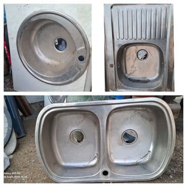 İşlənmiş Dairəvi Mətbəx çanağı, Şkaflı, Paslanmaz polad, Ünvandan götürmə, Ödənişli çatdırılma, Rayonlara çatdırılma lalafo.az -da İşlənmiş Dairəvi Mətbəx çanağı, Şkaflı, Paslanmaz polad, Ünvandan götürmə, Ödənişli çatdırılma, Rayonlara çatdırılma