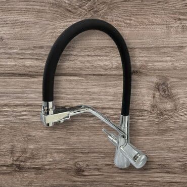 Mətbəx üçün çevik çıxışlı qarışdırıcı kran - Dizayn: Xrom gövdə və lalafo.az -da Mətbəx üçün çevik çıxışlı qarışdırıcı kran - Dizayn: Xrom gövdə və