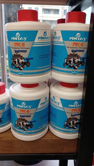 Pimtaş markasına aid PVC-U yapışdırıcısı boruların və fitinqlərin lalafo.az -da Pimtaş markasına aid PVC-U yapışdırıcısı boruların və fitinqlərin